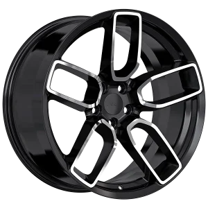 Art Replica Wheels – Replica 348 – Black – 20″x11″ 20mm – Summer Wheels – R3482003
